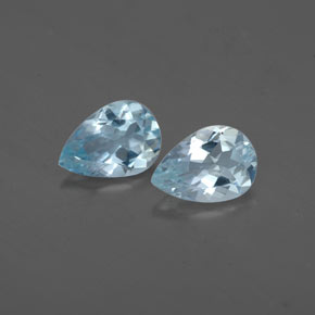 Achetez naturel ct bleue aigue-marine gems, en forme de poire, en provenance inde (karur) chez gemselect. en stock, livraison internationale!