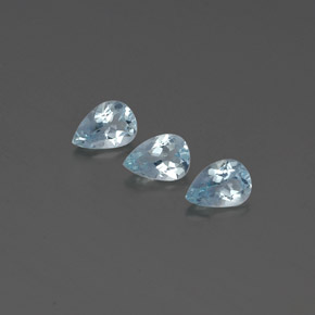 Achetez naturel ct bleue aigue-marine gems, en forme de poire, en provenance inde (karur) chez gemselect. en stock, livraison internationale!