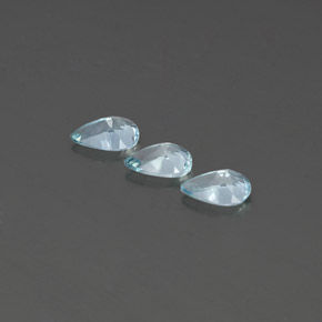 Achetez naturel ct bleue aigue-marine gems, en forme de poire, en provenance inde (karur) chez gemselect. en stock, livraison internationale!