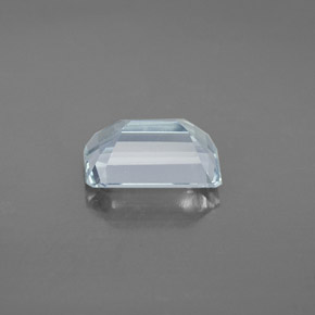 Aigue-marine bleue naturelle taille émeraude, 2,47 ct, VVS-VS