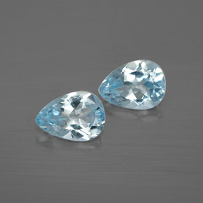 Achetez naturel ct bleue aigue-marine gems, en forme de poire, en provenance inde (karur) chez gemselect. en stock, livraison internationale!