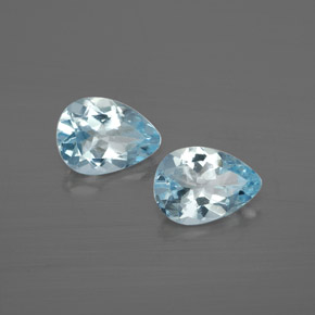 Achetez naturel ct bleue aigue-marine gems, en forme de poire, en provenance inde (karur) chez gemselect. en stock, livraison internationale!