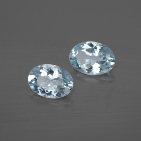 Achetez naturel ct bleue aigue-marine gems, coupe ovale, en provenance inde (karur) chez gemselect. en stock, livraison internationale!