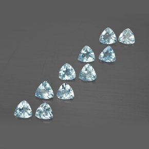 Achetez naturel ct bleue aigue-marine gems, trillion, en provenance inde (karur) chez gemselect. en stock, livraison internationale!