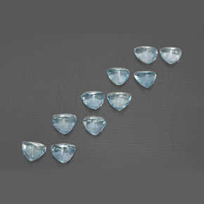 Achetez naturel ct bleue aigue-marine gems, trillion, en provenance inde (karur) chez gemselect. en stock, livraison internationale!