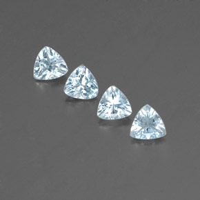 Achetez naturel ct bleue aigue-marine gems, trillion, en provenance inde (karur) chez gemselect. en stock, livraison internationale!