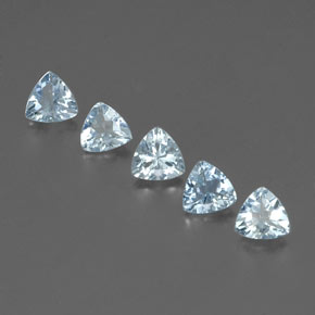 Achetez naturel ct bleue aigue-marine gems, trillion, en provenance inde (karur) chez gemselect. en stock, livraison internationale!