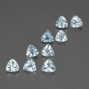 Achetez naturel ct bleue aigue-marine gems, trillion, en provenance inde (karur) chez gemselect. en stock, livraison internationale!