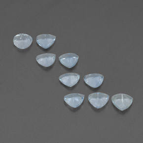 Achetez naturel ct bleue aigue-marine gems, trillion, en provenance inde (karur) chez gemselect. en stock, livraison internationale!