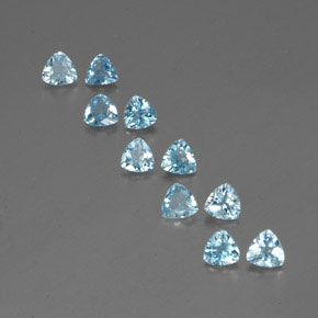 Achetez naturel ct bleue aigue-marine gems, trillion, en provenance inde (karur) chez gemselect. en stock, livraison internationale!
