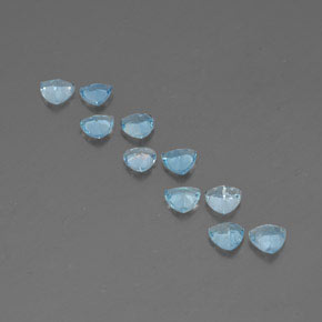 Achetez naturel ct bleue aigue-marine gems, trillion, en provenance inde (karur) chez gemselect. en stock, livraison internationale!