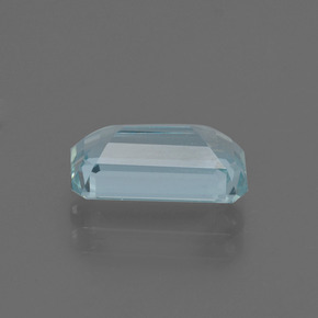 Bleu vert Bleu ciel naturelle Taille émeraude, 1.66 ct, VS