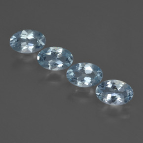 Achetez naturel 1.68ct Bleu ciel Bleu vert gems, Coupe ovale, En provenance Inde chez GemSelect. En stock, livraison internationale!