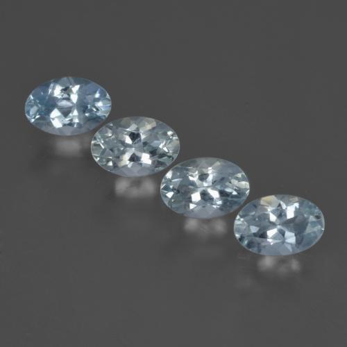Achetez naturel 2,04ct bleu ciel léger aigue-marine gems, coupe ovale, en provenance inde chez gemselect. en stock, livraison internationale!