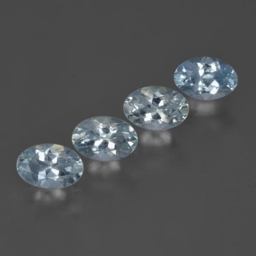 Achetez naturel 2,04ct bleu ciel léger aigue-marine gems, coupe ovale, en provenance inde chez gemselect. en stock, livraison internationale!