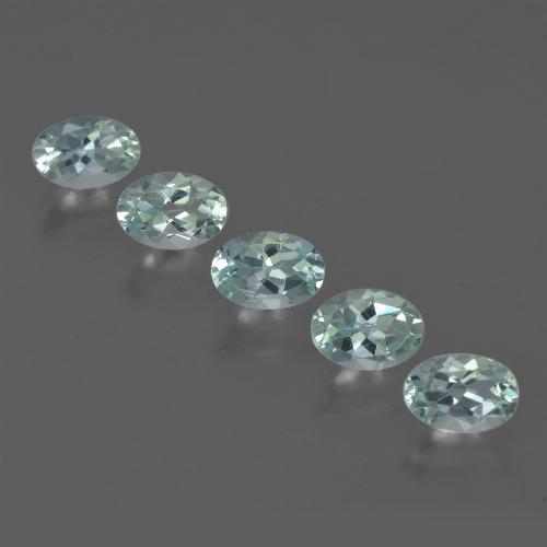 Achetez naturel 2,27ct bleue aigue-marine gems, coupe ovale, en provenance inde chez gemselect. en stock, livraison internationale!