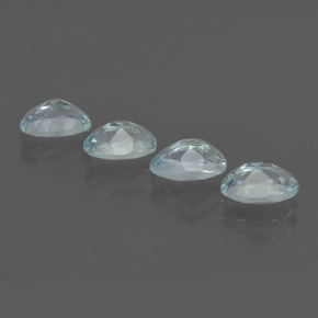 Achetez naturel 1.68ct Bleu pâle Bleu vert gems, Coupe ovale, En provenance Inde chez GemSelect. En stock, livraison internationale!