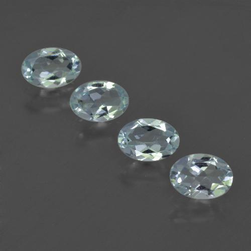Achetez naturel 1,61ct bleue aigue-marine gems, coupe ovale, en provenance inde chez gemselect. en stock, livraison internationale!