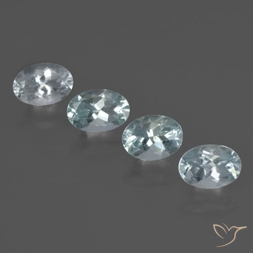 Achetez naturel 2,94ct bleue aigue-marine gems, coupe ovale, en provenance inde chez gemselect. en stock, livraison internationale!