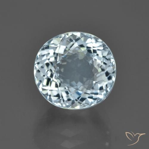 5.18ct Naturel Bleu aquatique léger Bleu vert, ovale, VVS
