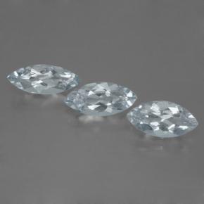 Achetez naturel 2,89ct bleue aigue-marine gems, marquise, en provenance inde chez gemselect. en stock, livraison internationale!