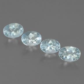 Achetez naturel 2.12ct Bleu ciel Bleu vert gems, Coupe ovale, En provenance Inde chez GemSelect. En stock, livraison internationale!