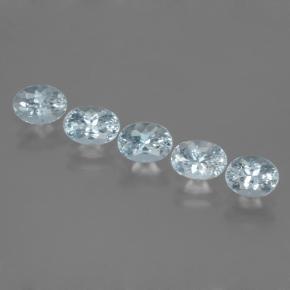 Achetez naturel 2,72ct bleue aigue-marine gems, coupe ovale, en provenance inde chez gemselect. en stock, livraison internationale!