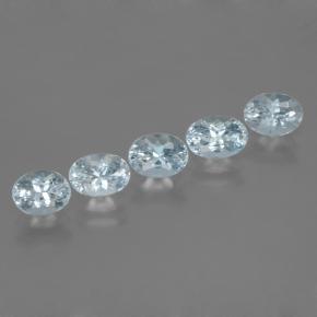 Achetez naturel 2,72ct bleue aigue-marine gems, coupe ovale, en provenance inde chez gemselect. en stock, livraison internationale!