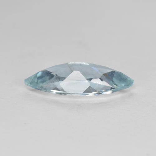 Aigue-marine bleue naturelle marquise, 1,13 ct, VS-SI