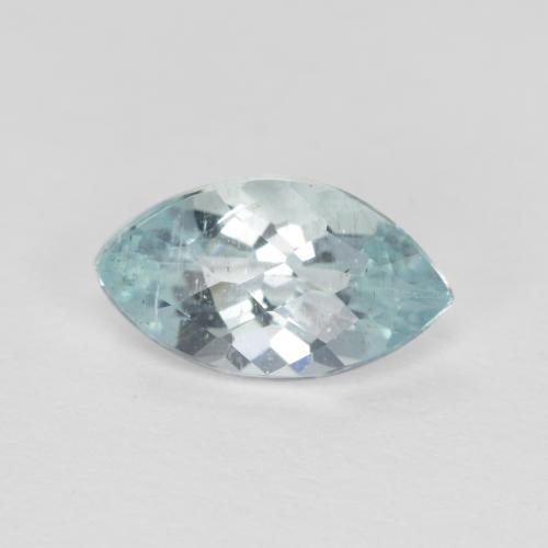 Bleu vert Bleu ciel naturelle Marquise, 0.73 ct, VS