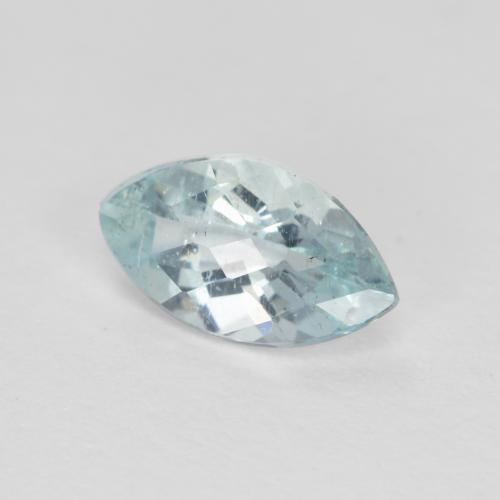 Bleu vert Bleu ciel naturelle Marquise, 0.73 ct, VS
