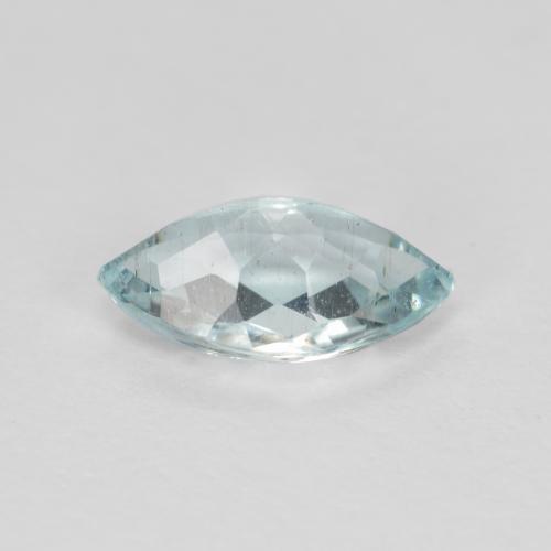 Bleu vert Bleu ciel naturelle Marquise, 0.73 ct, VS