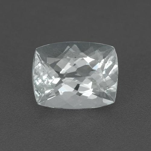 Bleu vert Blanc bleuâtre naturelle Coupe coussin, 2.38 ct, VVS-VS