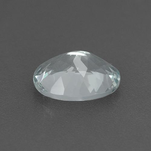 Bleu vert Blanc bleuâtre naturelle Coupe ovale, 2.28 ct, VVS
