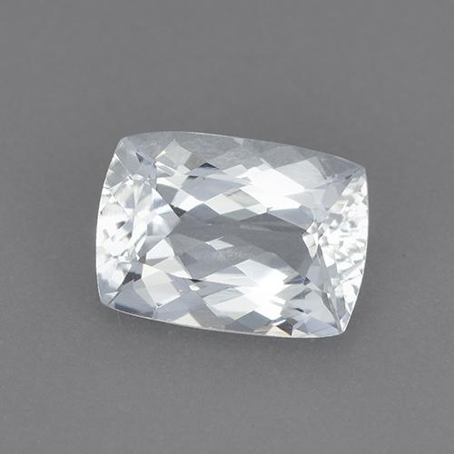 Bleu vert Blanc bleuâtre naturelle Coupe coussin, 1.45 ct, VVS-VS