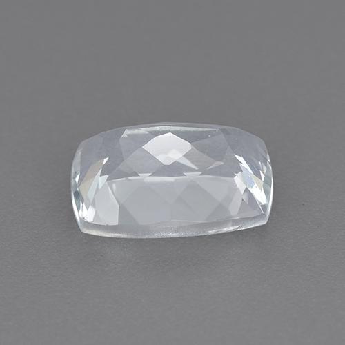 Bleu vert Blanc bleuâtre naturelle Coupe coussin, 1.45 ct, VVS-VS