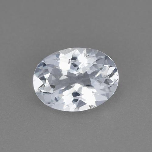 Bleu vert Blanc bleuâtre naturelle Coupe ovale, 1.05 ct, VVS