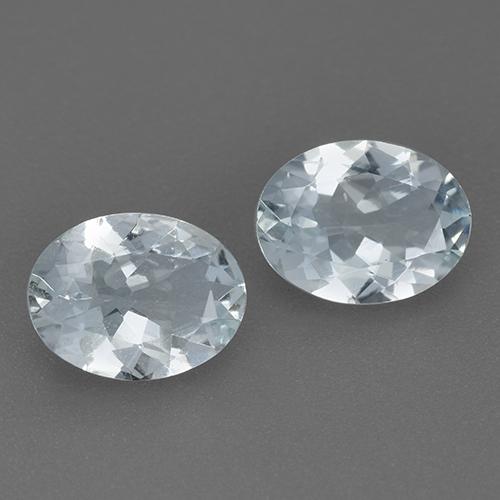 Achetez naturel 2,02ct bleue aigue-marine gems, coupe ovale, en provenance madagascar chez gemselect. en stock, livraison internationale!