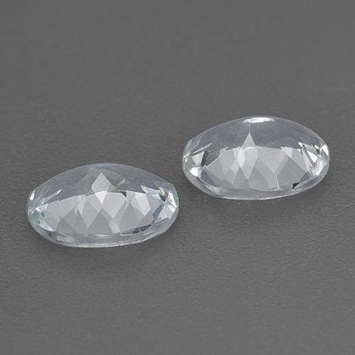 Achetez naturel 1,98ct blanc aigue-marine gems, coupe ovale, en provenance madagascar chez gemselect. en stock, livraison internationale!