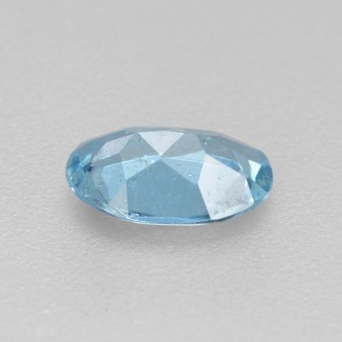 Bleu vert Bleu bébé naturelle Coupe ovale, 0.33 ct, VS-SI
