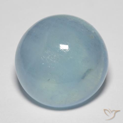 17.01ct Naturel Sarcelle léger Bleu vert, Tour, Transparent