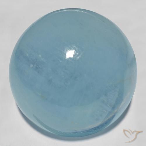 Bleu vert Vert bleu clair naturelle Tour, 31.66 ct, Transparent