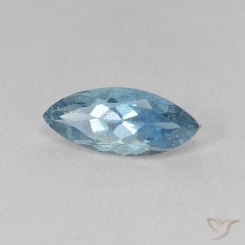 Bleu vert Bleu naturelle Marquise, 1.26 ct, VS-SI