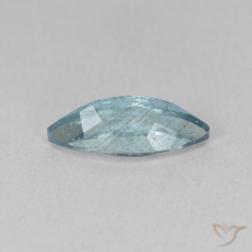 Bleu vert Bleu naturelle Marquise, 1.26 ct, VS-SI