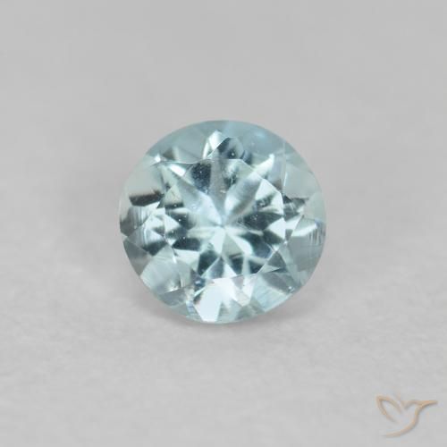 0.17ct Naturel Bleu-vert léger Bleu vert, Tour, VS