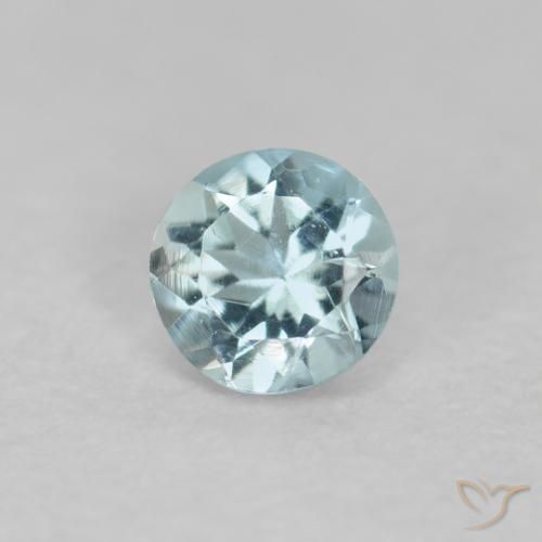 Bleu vert Bleu-vert léger naturelle Tour, 0.17 ct, VS