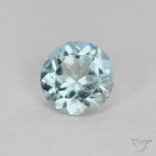 0.22ct Naturel Bleu-vert léger Bleu vert, Tour, VS