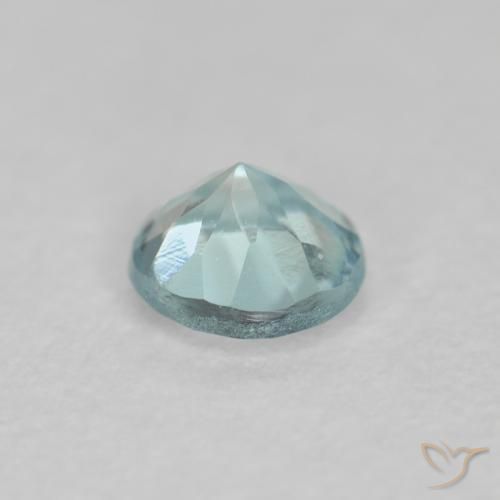 Bleu vert Bleu-vert léger naturelle Tour, 0.22 ct, VS