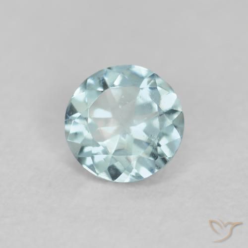 0.24ct Naturel Bleu-vert léger Bleu vert, Tour, VS