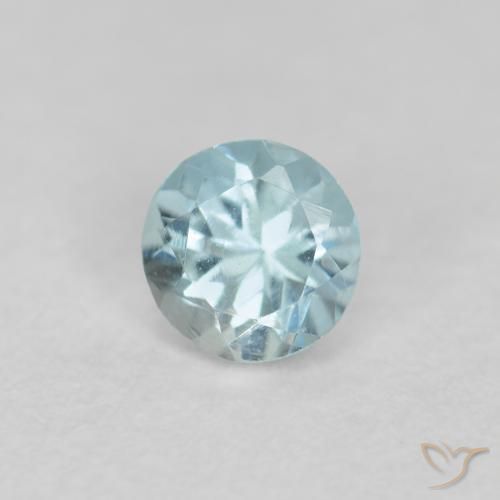Bleu vert Bleu-vert léger naturelle Tour, 0.23 ct, VS